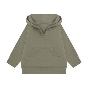 Larkwood Childrens/Kids Sustainable Hoodie / Khaki Green